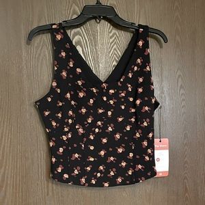 cabi Printed Lean Tank, Size Medium